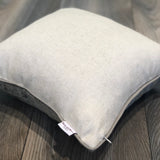 Velvet Ikat Cushion Silver | Velvet Ikat Pillow Silver