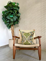 Velvet Ikat Cushion Roots | Velvet Ikat Pillow Roots