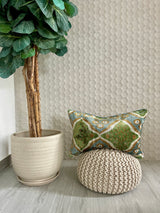 Velvet Ikat Cushion Roots | Velvet Ikat Pillow Roots