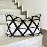 Velvet Ikat Cushion XXX | Velvet Ikat Pillow XXX