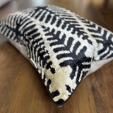 Vibration Velvet Ikat Pillow Cover