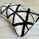 XXX Velvet Ikat Pillow Cover