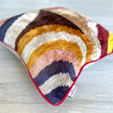 Velvet Ikat Cushion Da Vinci | Velvet Ikat Pillow Da Vinci