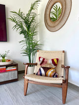 Velvet Ikat Cushion Da Vinci | Velvet Ikat Pillow Da Vinci