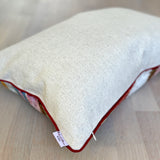 Velvet Ikat Cushion Picasso Light | Velvet Ikat Pillow Picasso Light