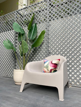 Velvet Ikat Cushion Picasso Light | Velvet Ikat Pillow Picasso Light