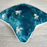 Velvet Ikat Cushion Bee | Velvet Ikat Pillow Bee