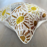 Velvet Ikat Cushion Sunlover | Velvet Ikat Pillow Sunlover