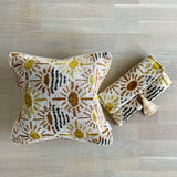 Velvet Ikat Cushion Sunlover | Velvet Ikat Pillow Sunlover