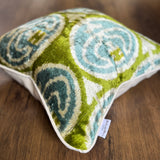 Grove Velvet Ikat Pillow Cover
