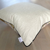 Velvet Ikat Cushion Gold Star | Velvet Ikat Pillow Gold Star