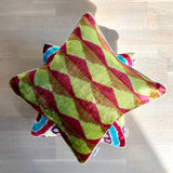 Velvet Ikat Cushion Kite | Velvet Ikat Pillow Kite
