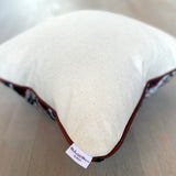 Velvet Ikat Cushion Electron | Velvet Ikat Pillow Electron