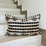 Velvet Ikat Cushion Backgammon | Velvet Ikat Pillow Backgammon