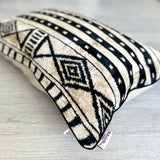 Velvet Ikat Cushion Backgammon | Velvet Ikat Pillow Backgammon