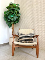 Velvet Ikat Cushion Backgammon | Velvet Ikat Pillow Backgammon