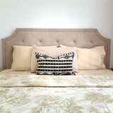 Velvet Ikat Cushion Backgammon | Velvet Ikat Pillow Backgammon