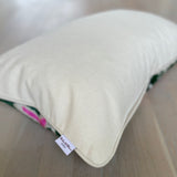 Velvet Ikat Cushion Pink Octopus | Velvet Ikat Pillow Pink Octopus