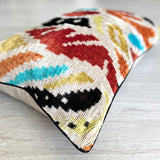Velvet Ikat Cushion Bankzy | Velvet Ikat Pillow Bankzy