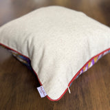 Velvet Ikat Cushion Mizzoni | Velvet Ikat Pillow Mizzoni