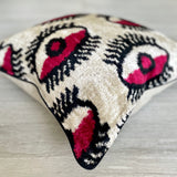 Velvet Ikat Cushion Blink | Velvet Ikat Pillow Blink