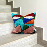 Velvet Ikat Cushion Palette | Velvet Ikat Pillow Palette