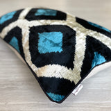 Velvet Ikat Cushion 3D | Velvet Ikat Pillow 3D