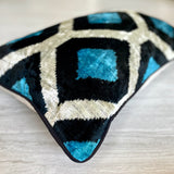 Velvet Ikat Cushion 3D | Velvet Ikat Pillow 3D