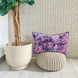 Velvet Ikat Cushion Unicorn | Velvet Ikat Pillow Unicorn