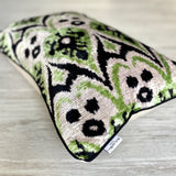 Velvet Ikat Cushion Aurora | Velvet Ikat Pillow Aurora