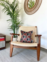 Velvet Ikat Cushion Venezia | Velvet Ikat Pillow Venezia