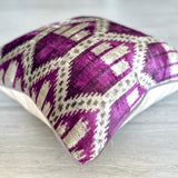 Velvet Ikat Cushion Hive | Velvet Ikat Pillow Hive