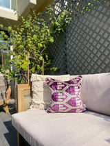 Velvet Ikat Cushion Hive | Velvet Ikat Pillow Hive