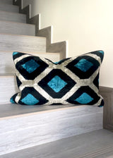 Velvet Ikat Cushion 3D | Velvet Ikat Pillow 3D