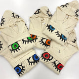 Blue, Green, Navy, Orange, Red Turkish cotton robes