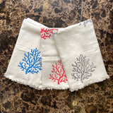 Muslin Towel Reef Blue with other Two Variants of Muslin Towel Reef