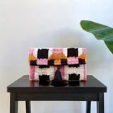 Unique Ikat Clutch Bag Catania