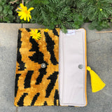 Beautiful Ikat Clutch Bag Acireale