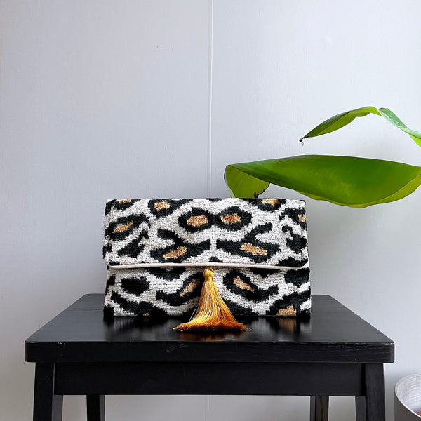 Special gift for mothers day ikat clutch bag imperia