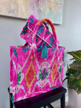 Amazing Ikat Tote Bag Amalfi