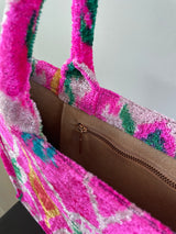 Ikat Tote Bag Amalfi with Zipper