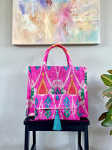 Best Gift Item Ikat Tote Bag Amalfi
