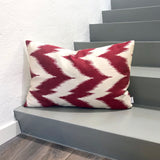 Beautiful Silk Ikat Pillow Sail