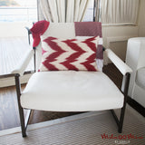 Decorative Silk Ikat Pillow Sail