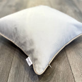 Silk Ikat  Orange Zigzag Cushion with Zipper