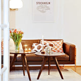 Different Colors Silk Ikat Pillow