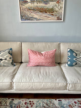 Amazing Silk Ikat Pillow Newbie Pink