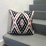 Amazing Silk Ikat Cushion XOX