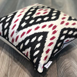 Decorative Silk Ikat Cushion XOX