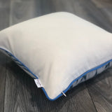 Silk Ikat Cushion Feathers with Zipper